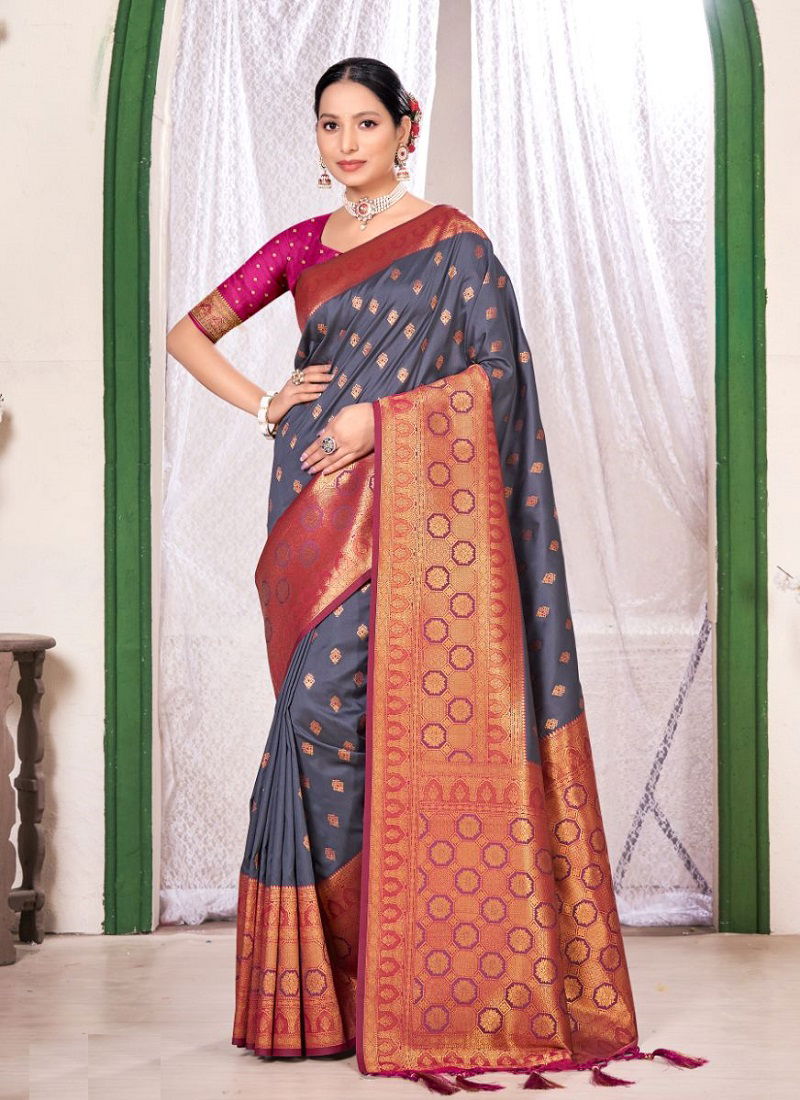 Bunawat Ragini 1 Banarasi Silk Saree Catalog
